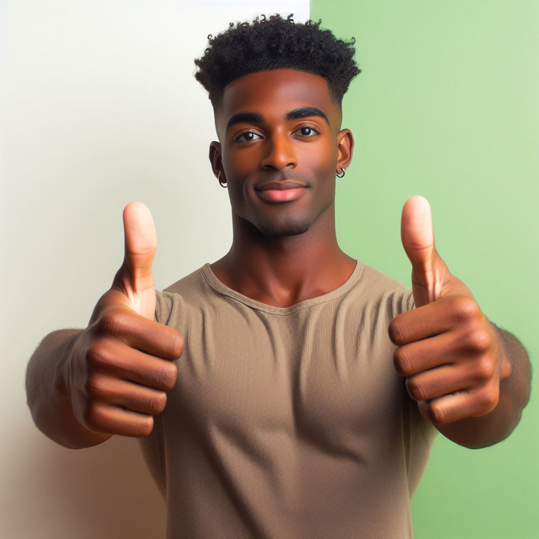 Somali man showing thumbs up - Bestseller category image for iBuySom Online store