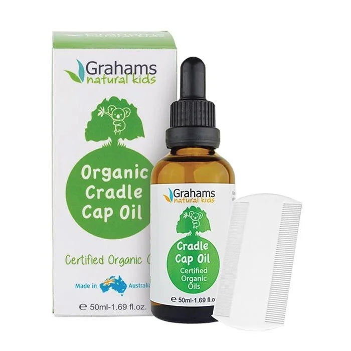 Grahams Natural Organic Cradle Cap Oil 50 ml