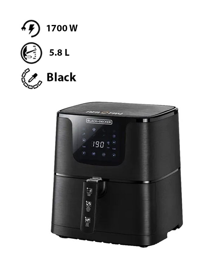 Black+Decker Digital Aerofry Air Fryer With Rapid Air Convection Techn