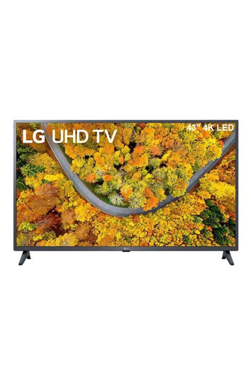 LG UHD 4K TV 43 Inch UP75 Series, 4K Active HDR WebOS Smart AI ThinQ 43UP7550PVG.FU Black