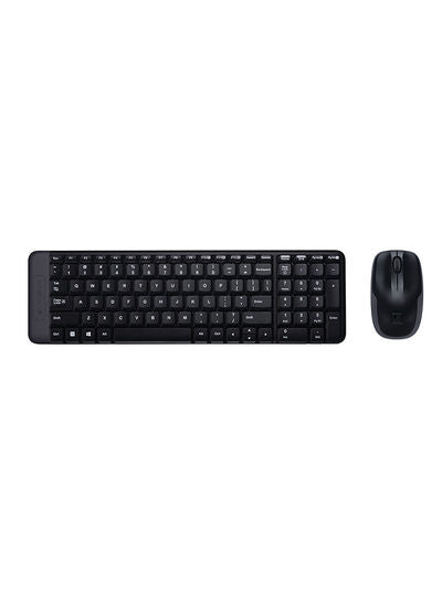 Logitech MK220 Wireless Combo – Arabic/English Keyboard Black