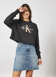 Boxy Monogram Sweatshirt