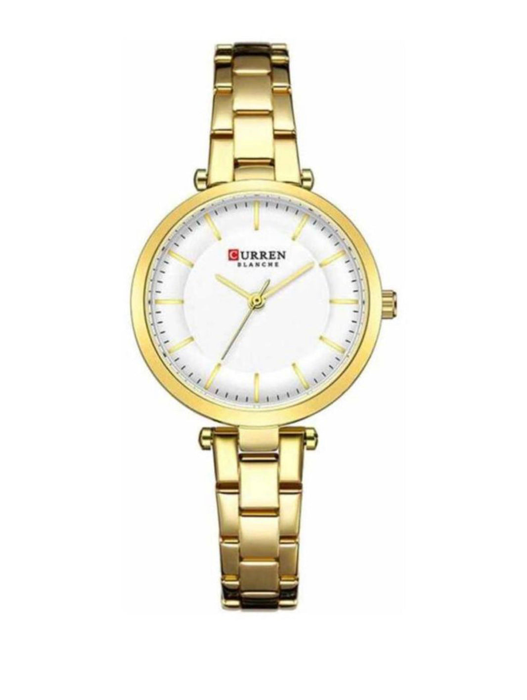 Water Resistant Analog Watch 9054 – 30 mm – Gold