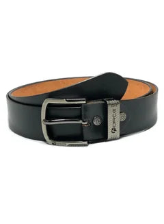 Force Genuine Leather Belt Timber 83782-5 (Black) by Milano Leather