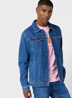 Mid Wash Denim Jacket