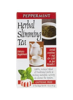 Herbal Slimming Peppermint Tea 24 Tea Bags