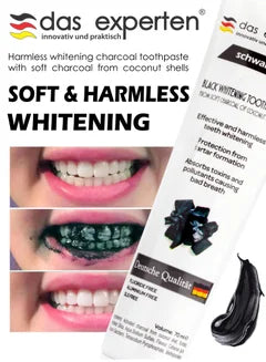 whitening charcoal toothpaste SCHWARZ