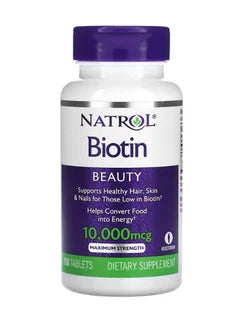 Biotin Beauty 10000 Mcg - 100 Tablets