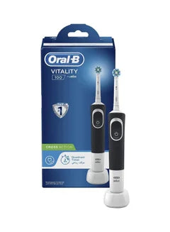 Vitality 100 Electric Rechargeable Toothbrush Black