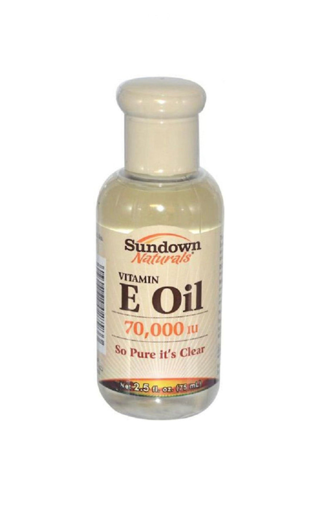 Sundown Naturals Moisturizing Vitamin E Oil Clear 75ml
