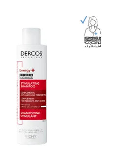 Dercos Energy + Stimulating and Anti Hair Loss Shampoo with Aminexil 200ml
