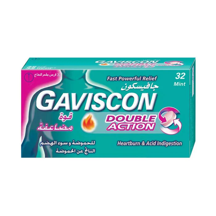 Gaviscon Double Action Mint Tablet 32s