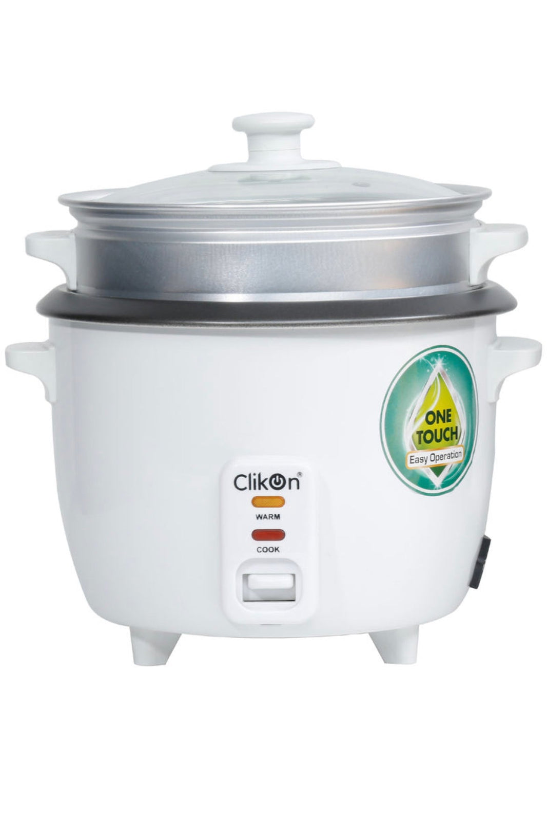 Clikon Rice Cooker with Steamer 2.2 L 900 W CK2129-N