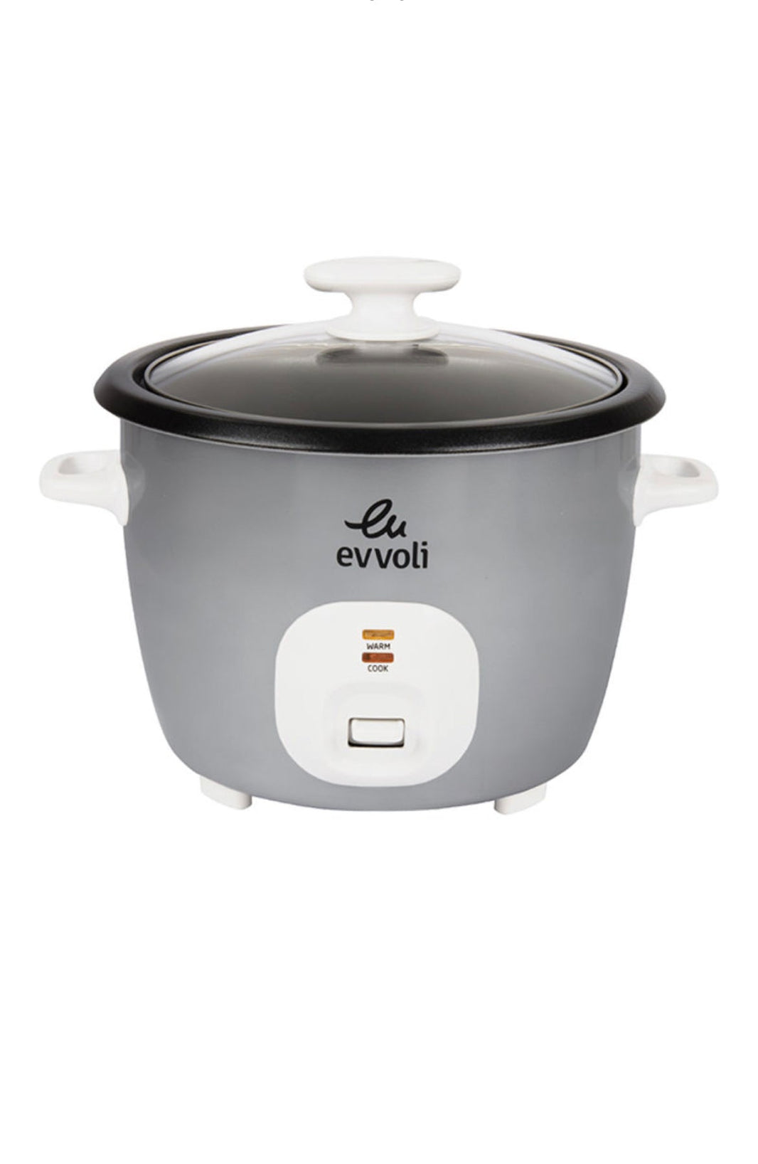 Evvoli 2 In 1 Rice Cooker with Steamer 4.5 l 700 W