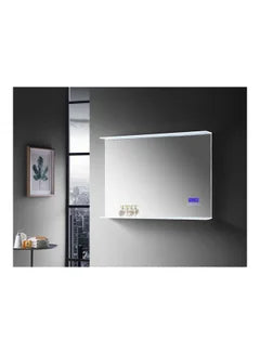 Bluetooth Timer Display Anti Fog Lighting Bathroom LED Mirror Transparent 1000x700mm