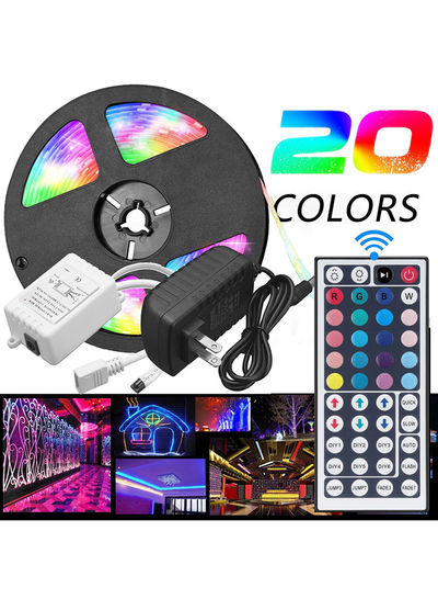 Voberry RGB LED Light Infrared Remote Controller Multicolour 5meter