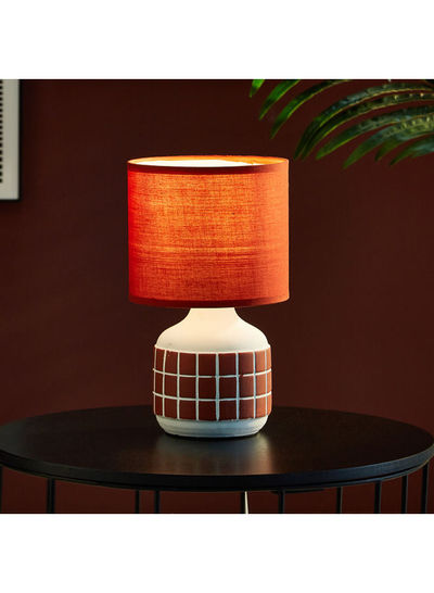 Gletan Ceramic Table Lamp Red