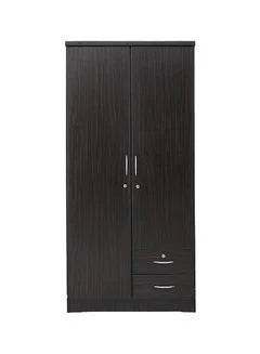 2 Door Wooden Wardrobe Cabinet / Cupboard Engineered Wood Perfect Modern Stylish Heavy Duty