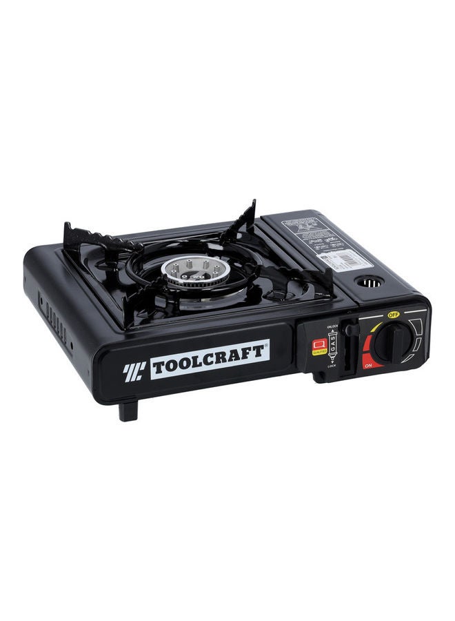 Portable Gas Stove Black 33.5x26x8cm