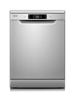 Free Standing Dishwasher With 14 Place Setting And 8 Programs 11 L QW-MA814K-SS3 Silver