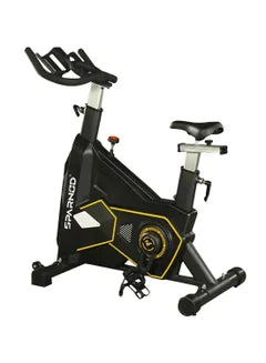 SSB-16 Commercial Spin Bike Exercise Cycle with Comfortable Seat Cushion, Silent Belt Drive, Heavy Flywheel for Cardio Training and Workout