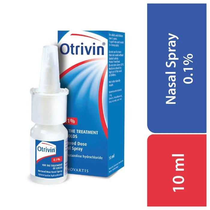 Otrivin 0.1% Adult Nasal Spray 10 ml