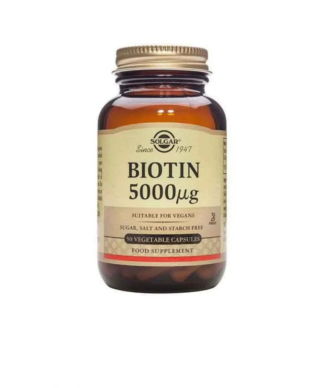 Solgar Biotin 5000mcg 50’s