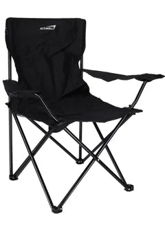 Royalford Camping Chair- RF9766| Lightweight, Portable and Foldable, Folds for Portability Steel Frame with Washable