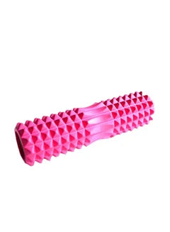 Foam Yoga Roller For Body Muscle Relaxation Soft Box Pilates Home Gym Workout (45cm, Pink)